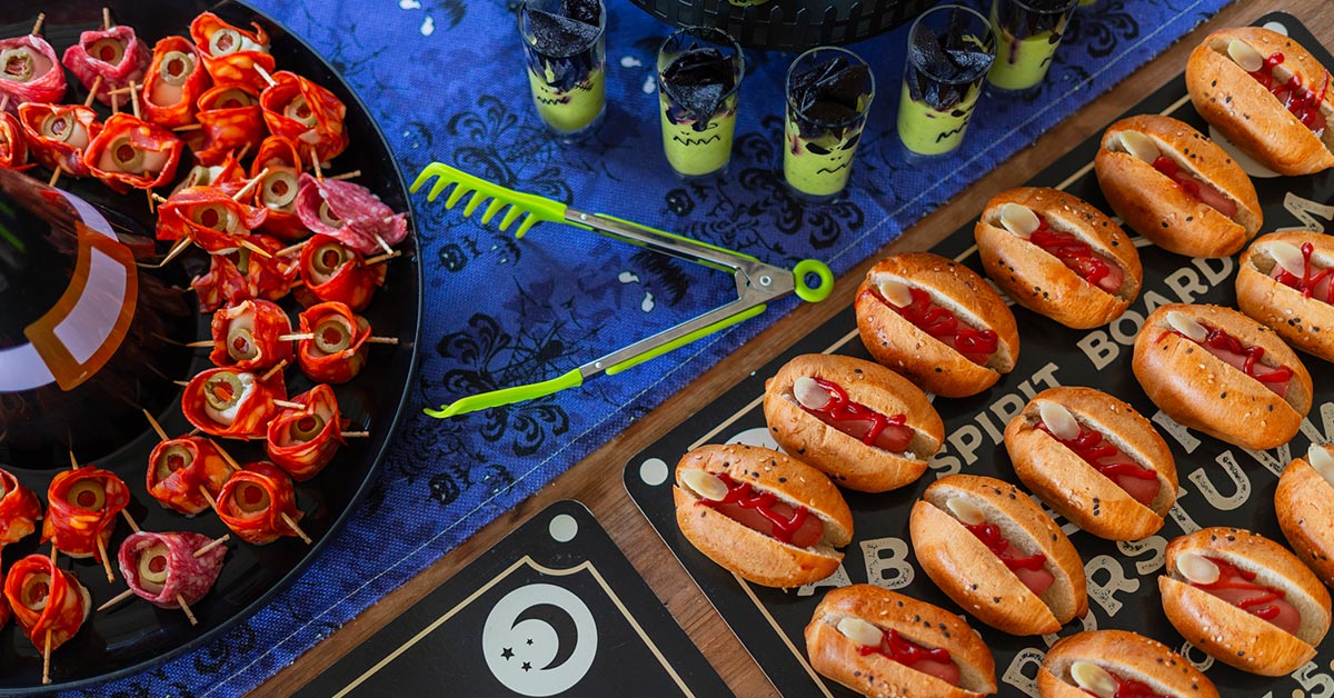 Halloween party catering